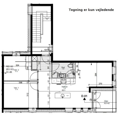 Rosenstræde 25 1. th.